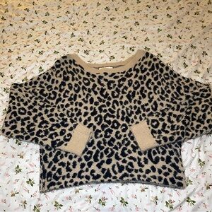 Leopard Print Sweater